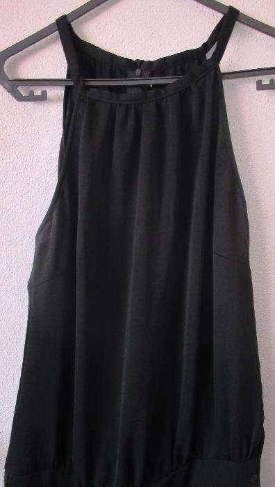 Macacão sem mangas Preto