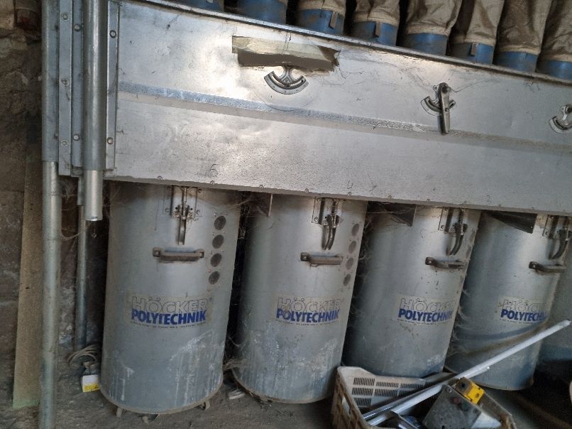 Odciąg trocin wyciąg filtr lakiernia