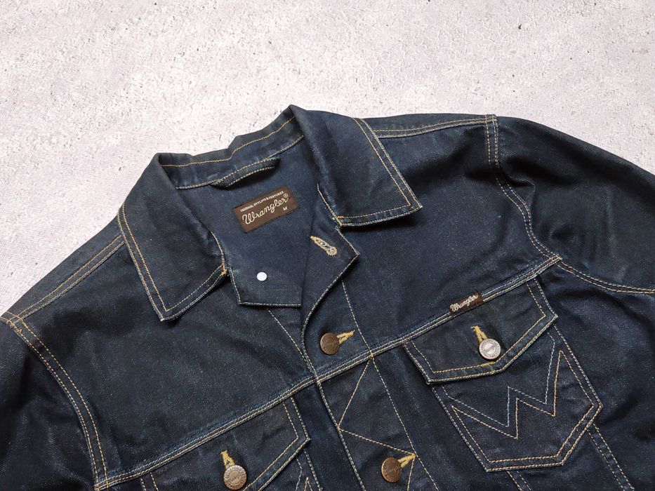 M | WRANGLER Authentic Western kurtka męska jeansowa