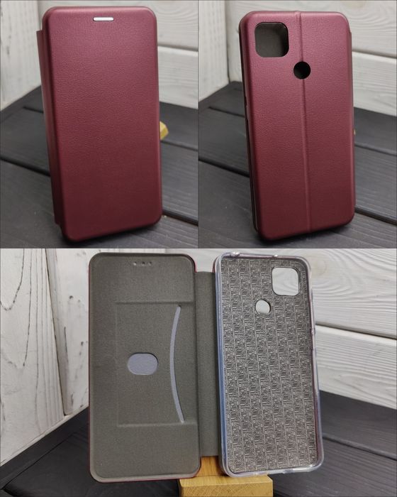 Чехол книжка на Xiaomi Redmi 9C/ 10A/ 9A На магните. Эко кожа чохол