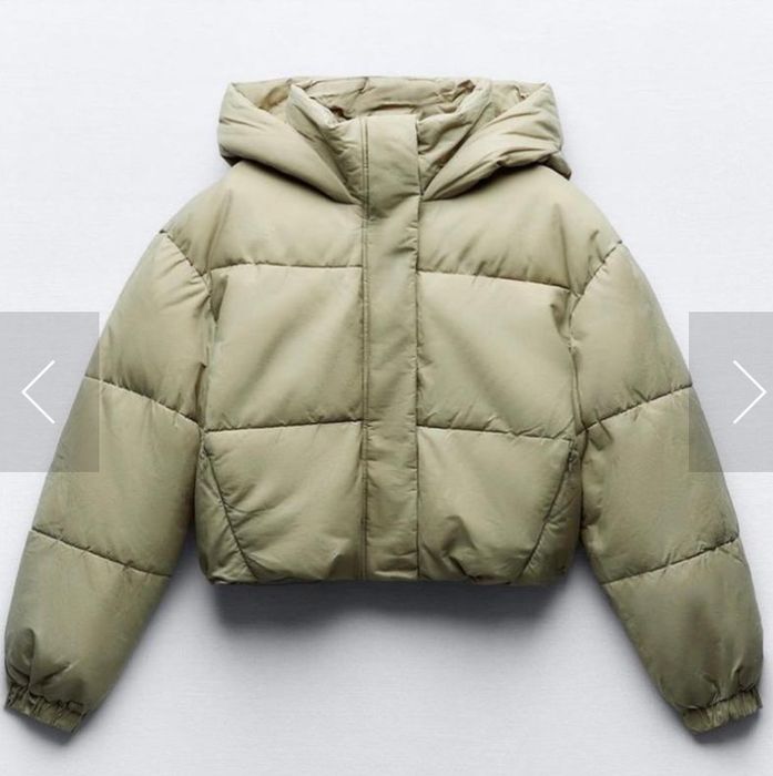 Зимовий пуфер zara