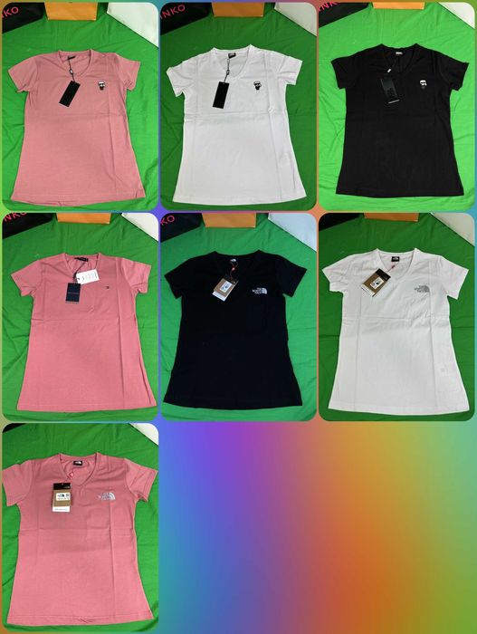Koszulka Shirt koszulki karl damskie the north face tommy Premium