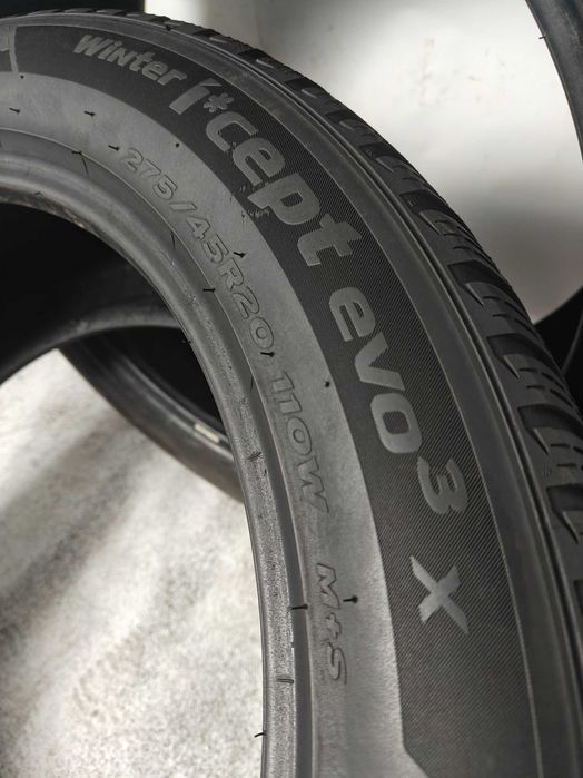 2шт R20 275 45 шини зимові Hankook Winter I*cept Evo3 X хороший стан