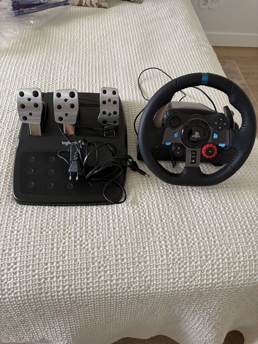 logitech g29, volante + pedais