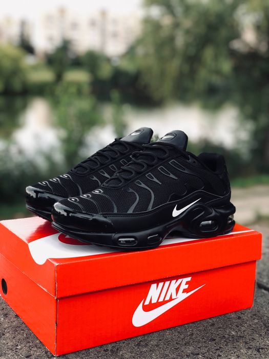Nike Air Max TN Plus Black/Black / кроссовки Найк Тн Плюс мужские TN