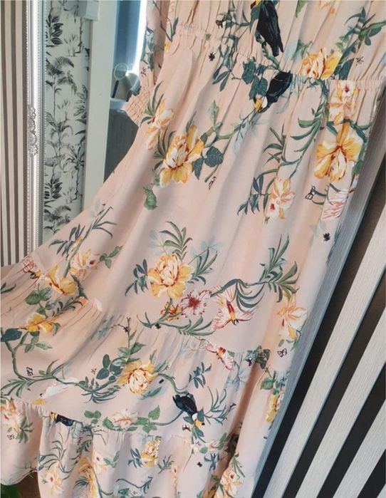 Платье H&M цветочный принт