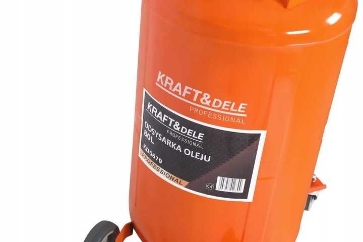 Odsysarka do oleju 80l 6,5 l/min KD5679