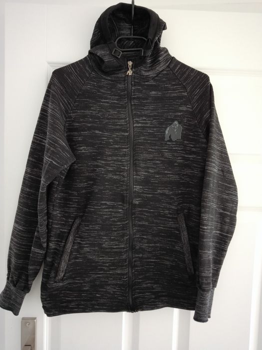 Gorilla Wear Keno rozpinana bluza z kapturem sportowa siłownia