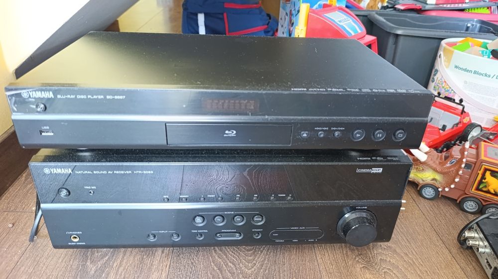 Kino domowe Yamaha. Amplituner BluRay Głośniki