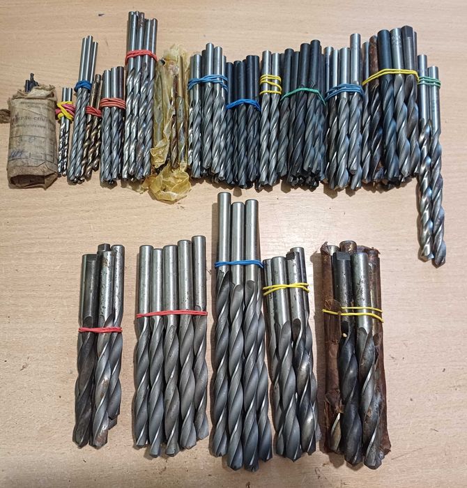 сверло свердло СРСР Р6М5 та по нержавійці Р6М5К5 Р18 ПРАВІ та ЛІВІ