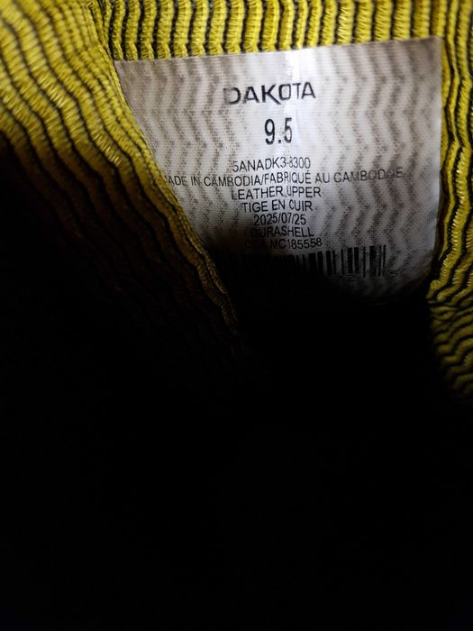 Buty robocze DAKOTA rozm 42,5 wkł 27 cm
