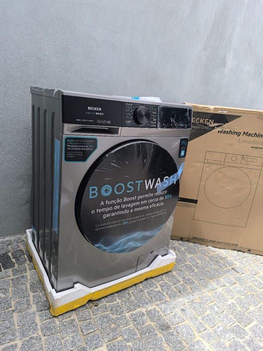 Máquina de Lavar Roupa BECKEN Boostwash BWM8812N