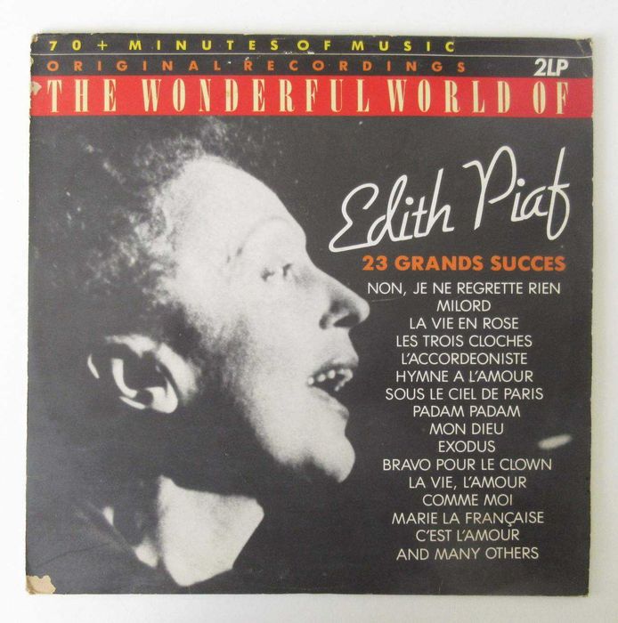 EDITH PIAF - The Wonderful World Of ... - 23 Grands Succes (2 X LP)