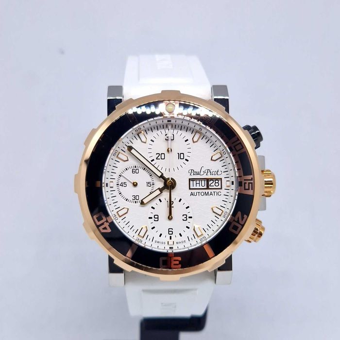 Paul Picot Yachtman III Chronograph P1127. сталь золото