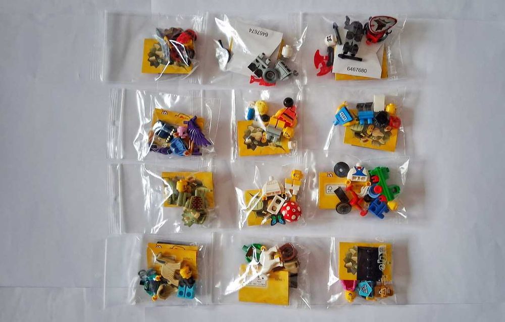 Lego 71045 Series 25 completa Minifiguras colecção novas