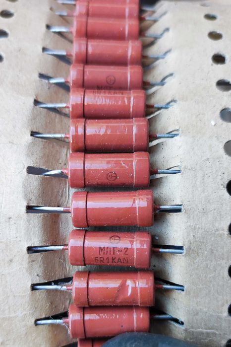 Конденсатор, Резистор, Тумблер і інш.