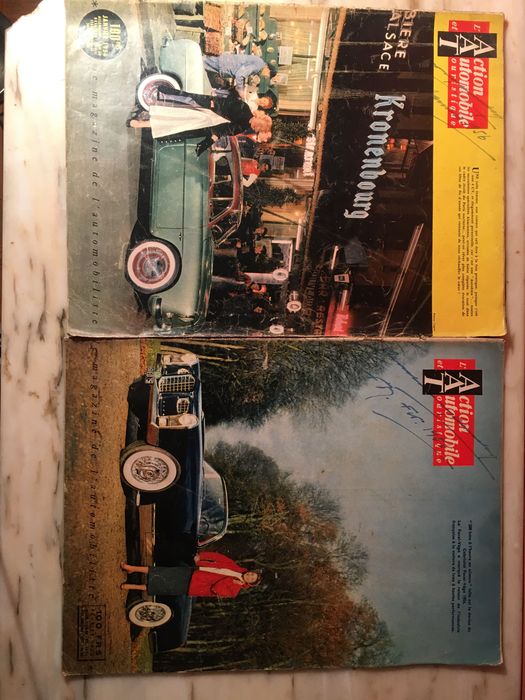 L’ACTION AUTOMOBILE et turistique - de 1946 a 1957 - 10 números