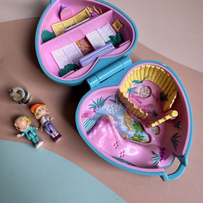 Vintage Polly Pocket Pretty Pandas, 1993 Bluebird