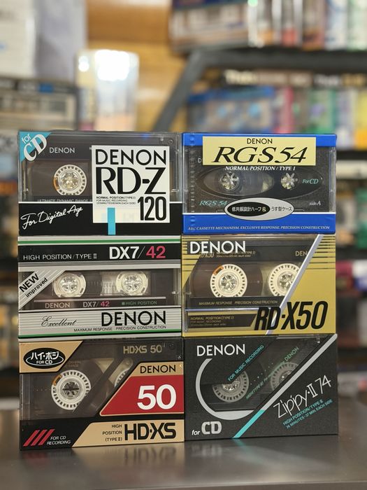 Продам аудио кассеты Denon