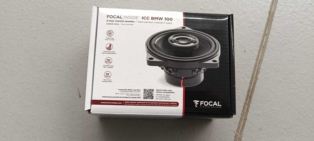 Zestaw Car Audio do BMW  – Focal Inside, MATCH UP 8DSP, Alpine SWE-815