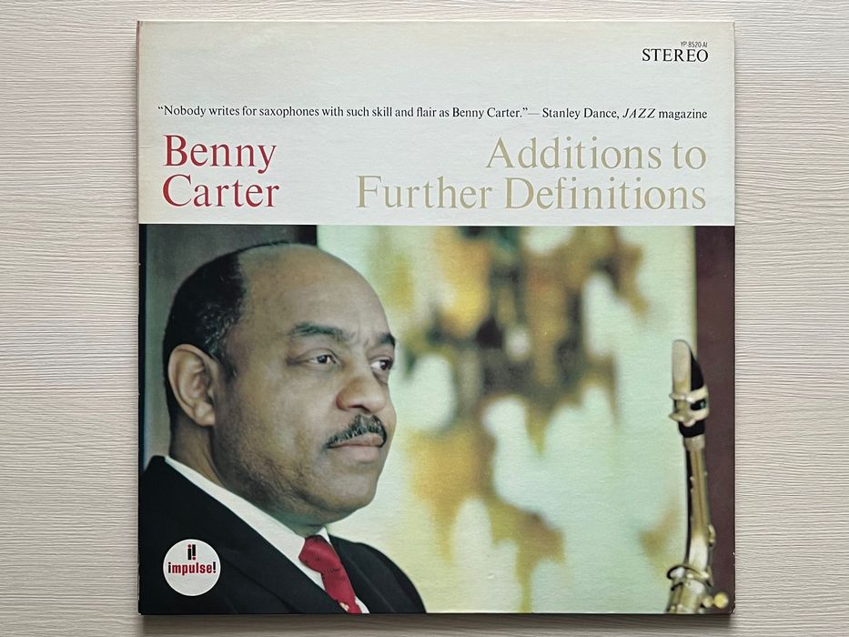 LP, Benny Carter – Additions To Further Definitions, 1976, Japan