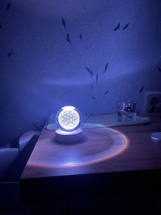 USB світильник квітка життя