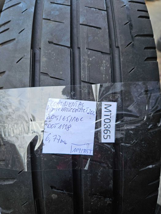 Continental 205/65 r16c ContiVanContact 200 /// 6,75mm!!! wysyłka