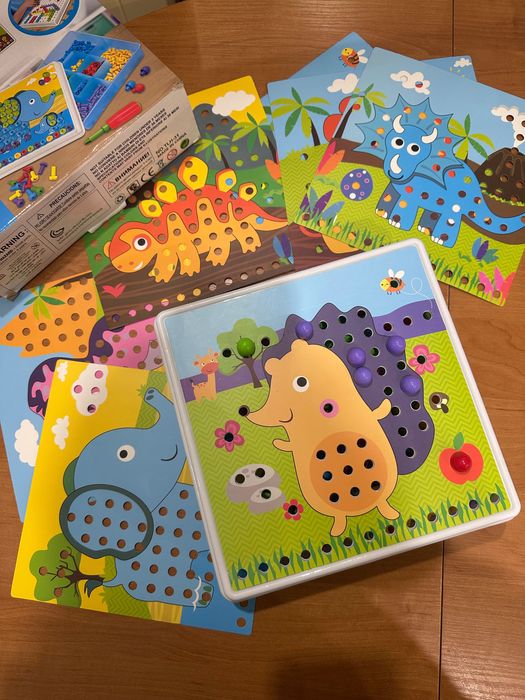 Іграшка Конструктор-мозаїка Puzzle Pego