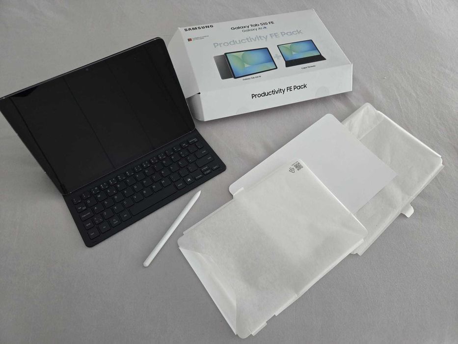 Galaxy Tab S10 FE + Capa com teclado