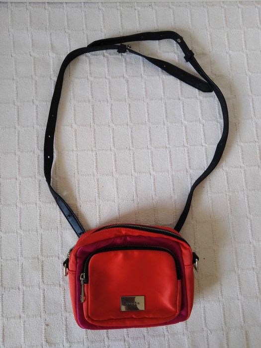 Bolsa Cor Laranja e Rosa Parfois