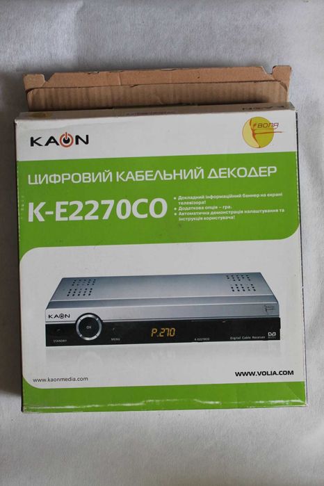 Цифровой кабельный декодер  К-Е2270С0