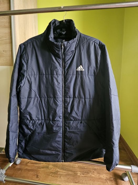 Kurtka przejściówka Adidas r M granatowa szer 56,5×2 dl 70