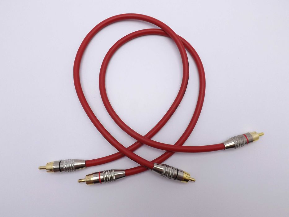 Interkonekt Cordial RCA cinch 30cm 50cm 75cm 100cm (2 pary)