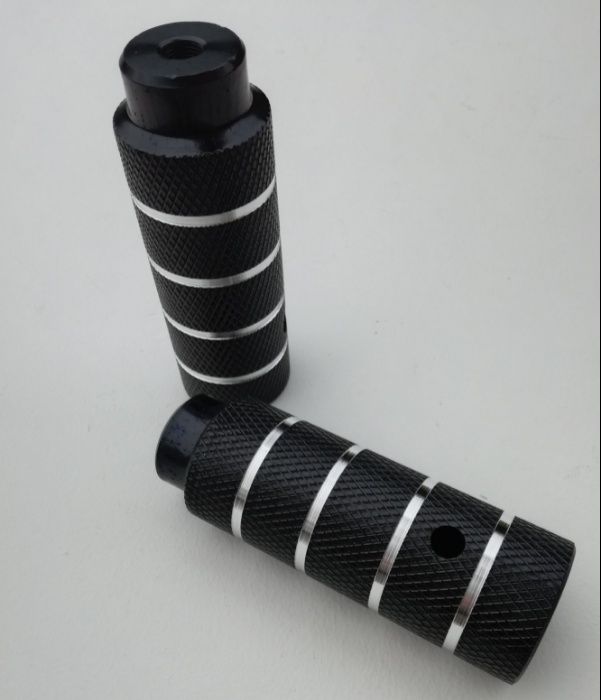 Pegi BMX ALU 38x110mm gwint 10mm 3/8 aluminiowe 2szt