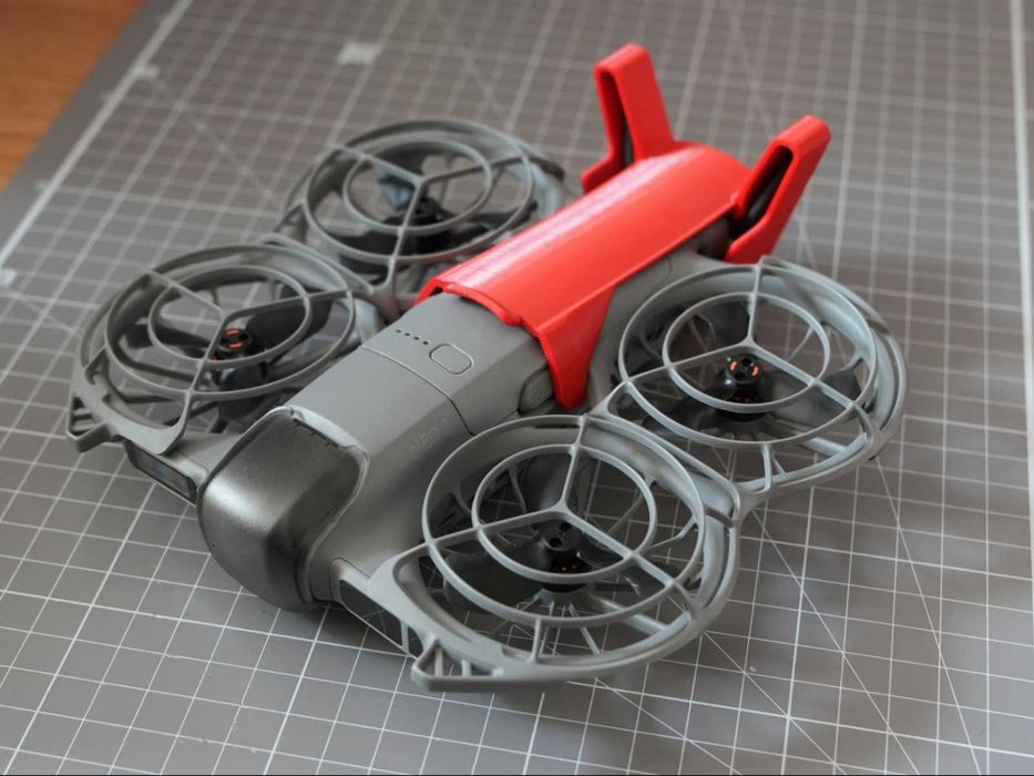 Захисний бампер підставка для антени та датчиків DJI Neo 2 Червоний