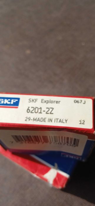 Продам підшипники  SKF 6201 2RSH/C3. Made in Italy.
