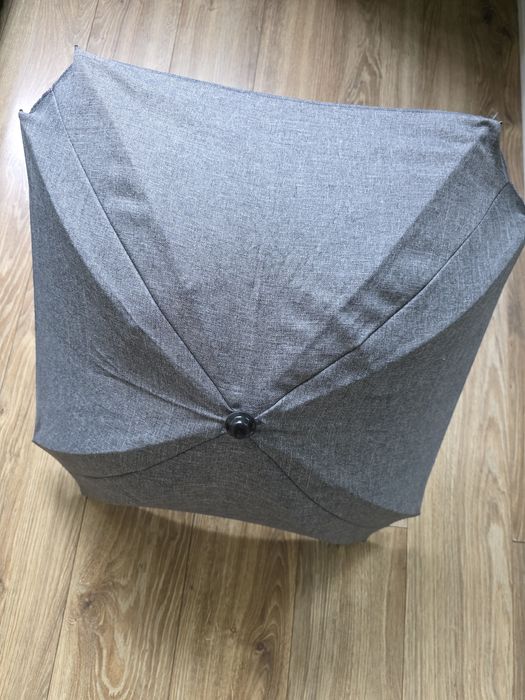 Skyline, parasolka uniwersalna do wózka z UV, szary len