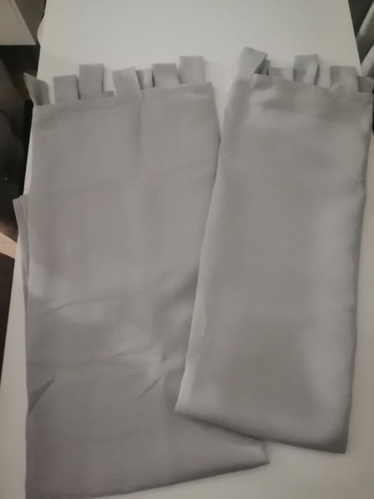 NOWE Zasłony na szelkach 2 sztuki 140x160cm