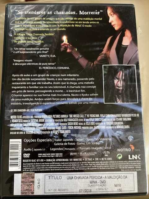 Uma Chamada Perdida - A Maldição da Mina, Terror
