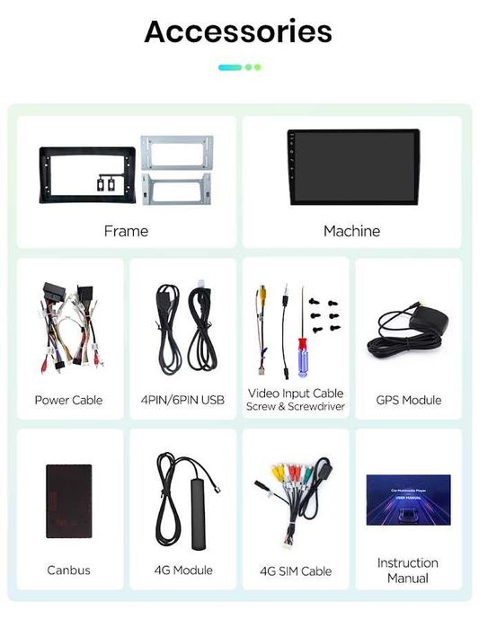 Rádio Android para Volkswagen Multivan T5 / Transporter 9" 2/32GB Carplay (novo)