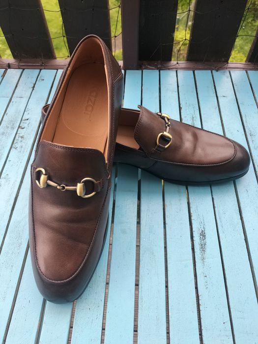 Loafersy mokasyny Kazar skóra ciemnobrązowe 40