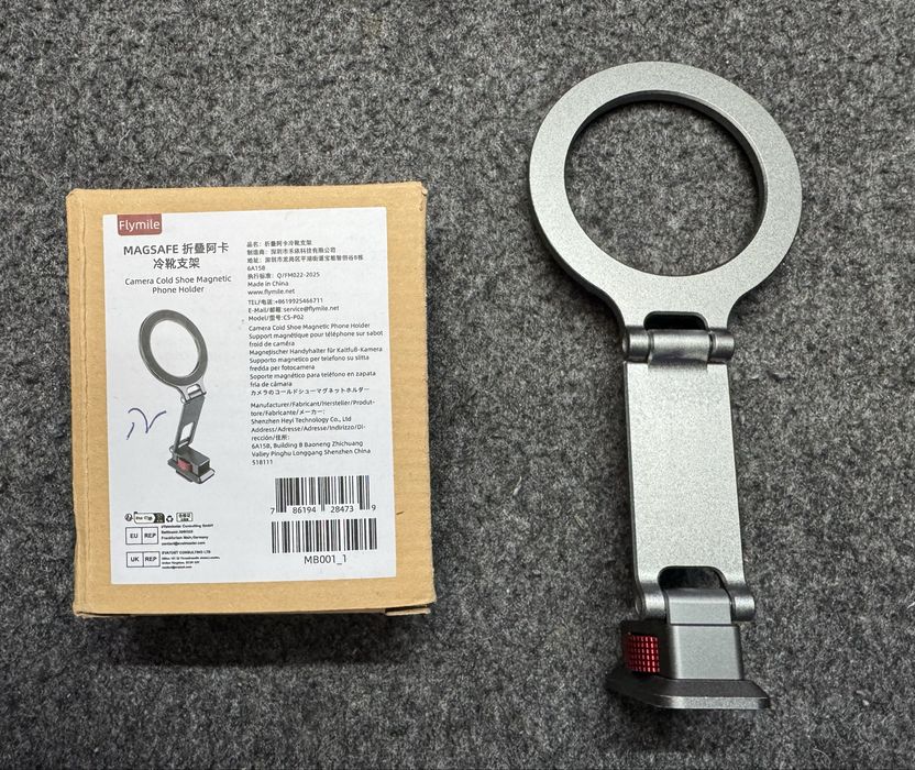 MagSafe тримач телефону для DJI RS4 Mini, камера, штатив Cold Shoe