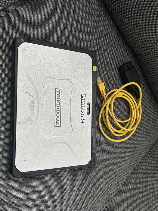 Panasonic CF-20 toughbook pancerny tablet diagnostyka BMW ISTA 4.55.12