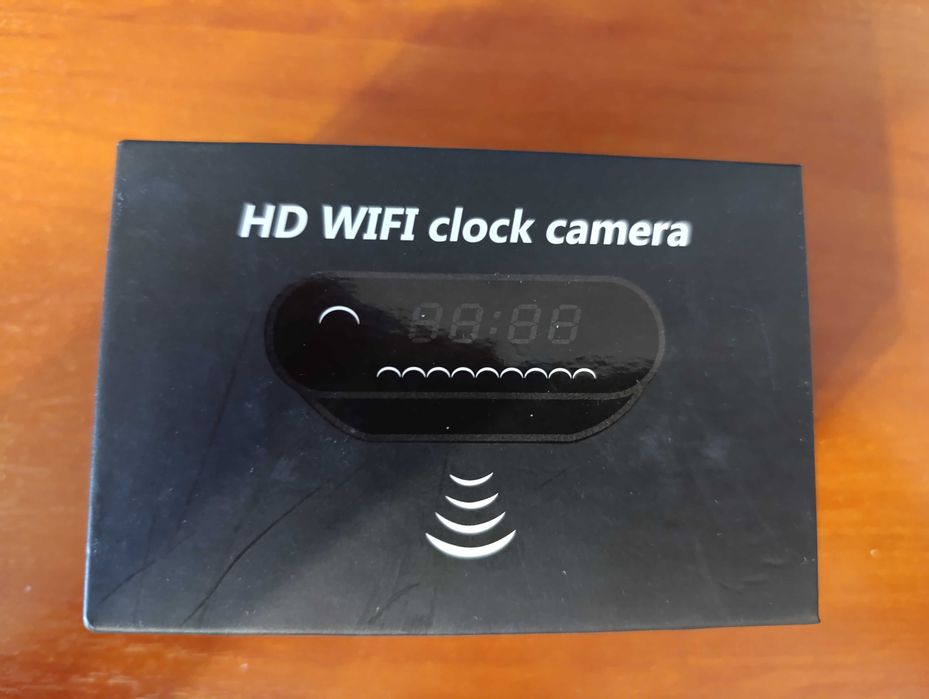 Настільний годинник з прихованою камерою WiFi