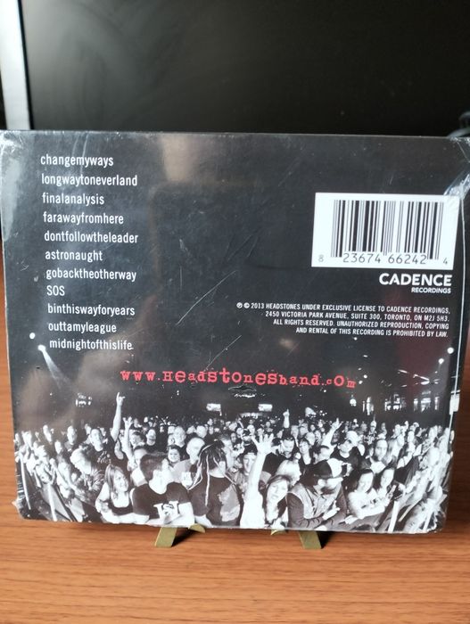CD Headstones - Love + Fury