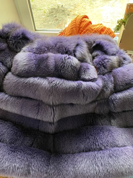 Жилетка шуба из финского песца Anastasiya mechovaya