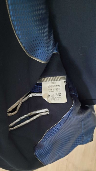 Garnitur męski victor granatowy 170/100/88