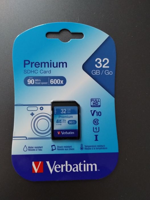 Karta SD 32gb verbatim