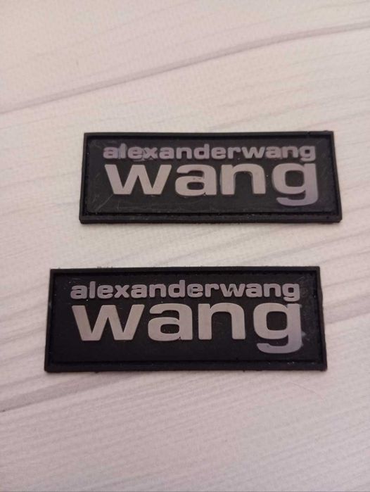 Силиконовые нашивки. Alexander Wang.