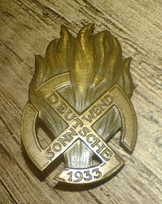 MILITARIA WW2 PIN Nacional Socialismo Alemanha